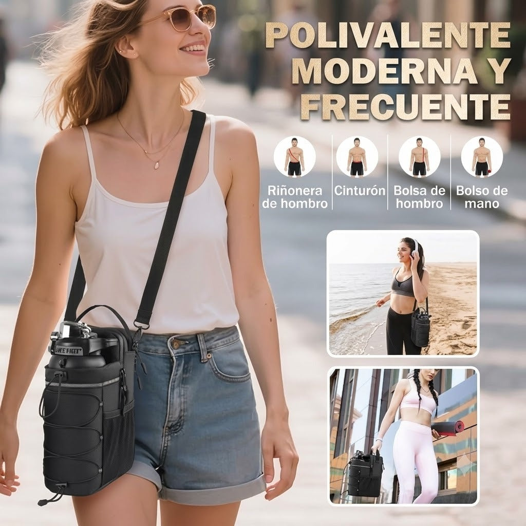 Bolsa magnética para gimnasio