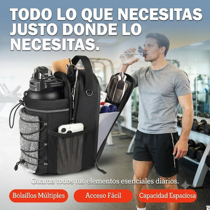 Bolsa magnética para gimnasio